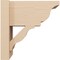 Ekena Millwork 8-in W x 14-in D x 14-in H Funston Trad Rough Cedar Woodgrain TimberThane Outlooker, Primed Tan OUTUR080X14X14FST04RCPR - alternate 3